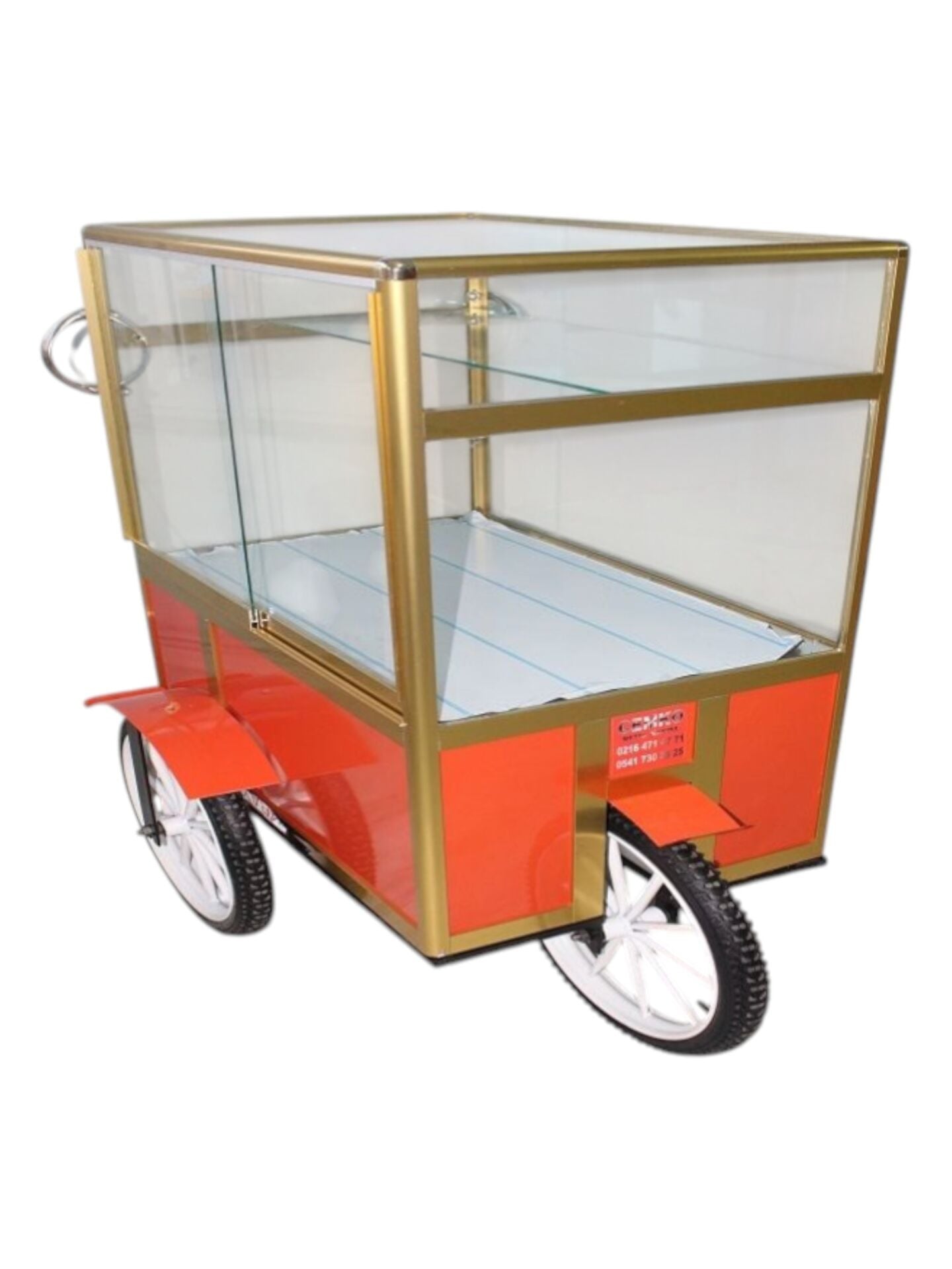 Tekerlekli Simit Arabası (Model Karaköy)