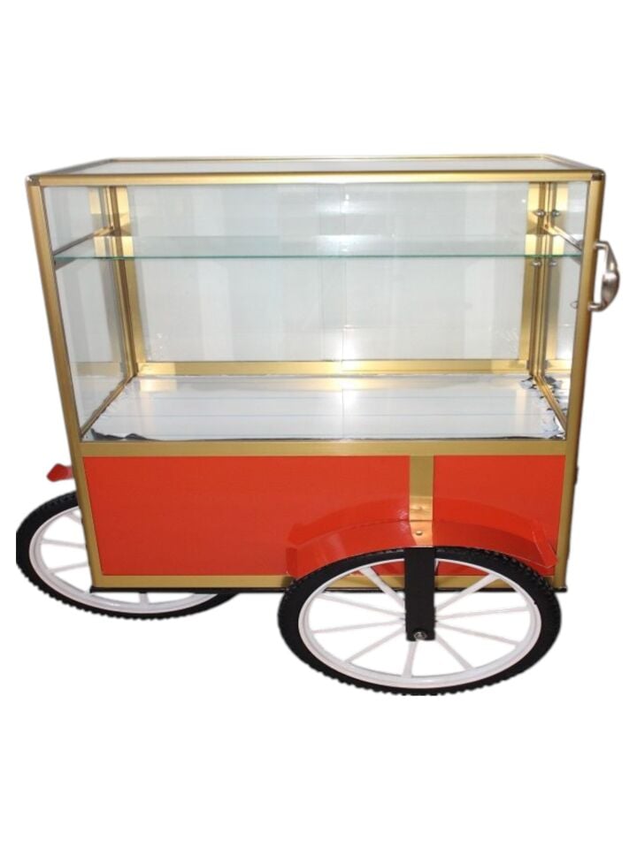 Tekerlekli Simit Arabası (Model Karaköy)