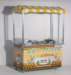 Bardakta Mısır Arabası Çift Kazanlı (Model Kınık) 60x100