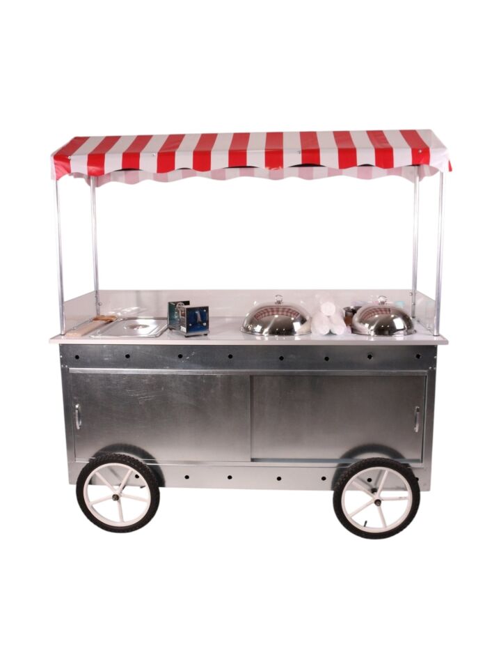 Çubukta Patates Koçan Mısır ve Bardakta Mısır Arabası (Model Kayseri) 65x180