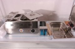 Hot Dog Çubukta Patates ve Bardakta Mısır Standı (Model Çeşme) 65X180