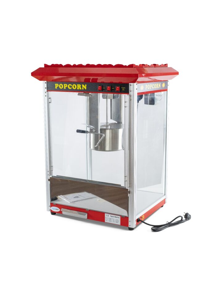 Popcorn Mısır Patlatma Makinası Sinema Tipi 8 Kilo Kapasiteli Model Uludağ