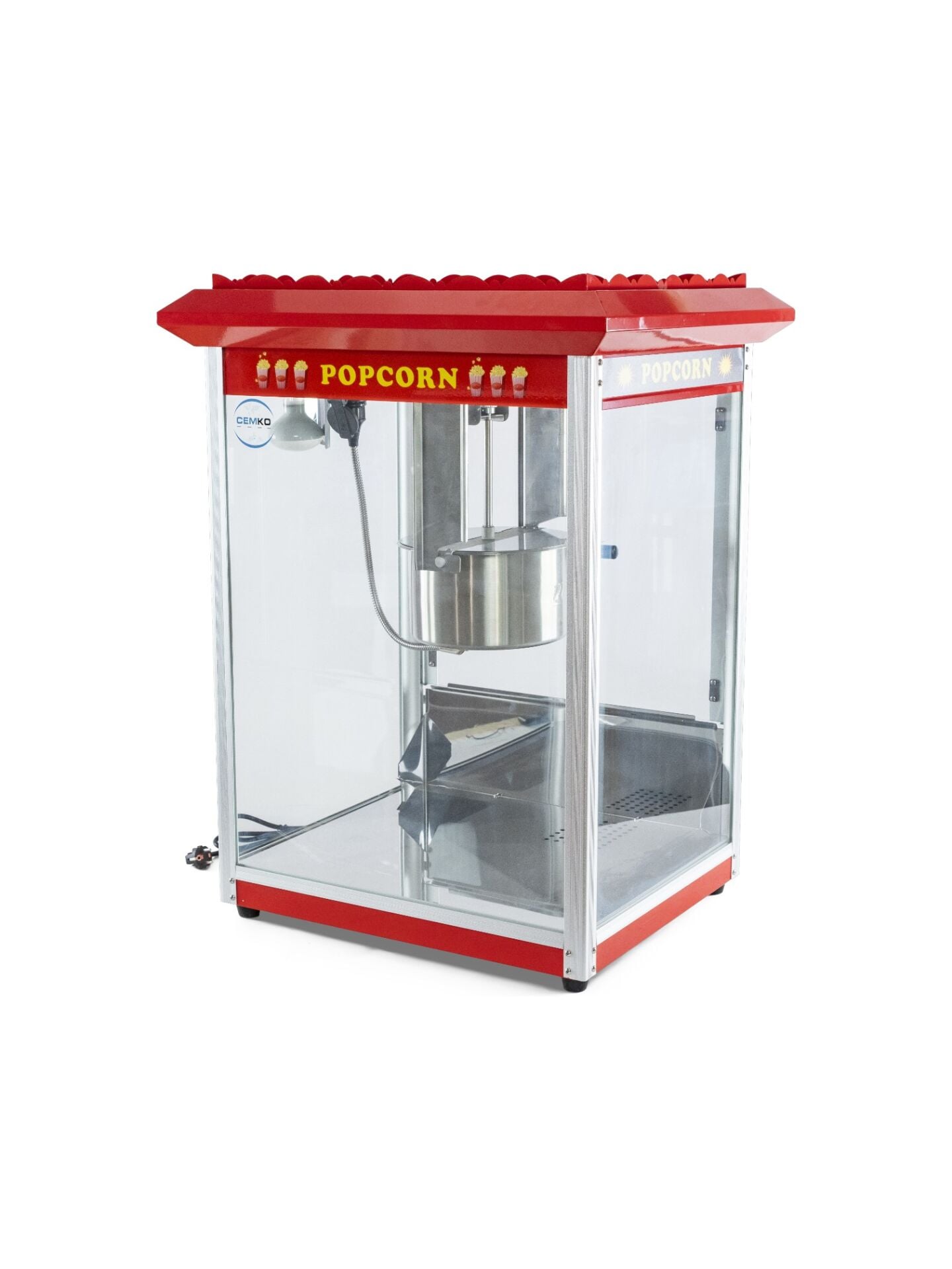 Popcorn Mısır Patlatma Makinası Sinema Tipi 8 Kilo Kapasiteli Model Uludağ