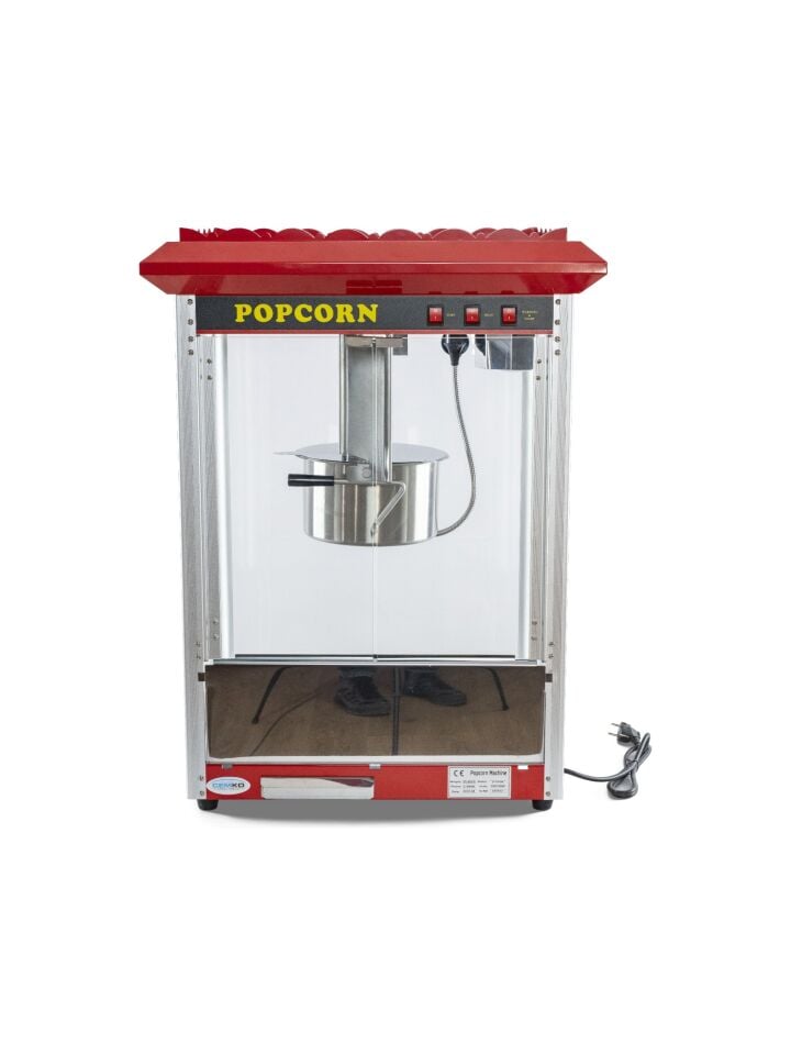 Popcorn Mısır Patlatma Makinası Sinema Tipi 8 Kilo Kapasiteli Model Uludağ