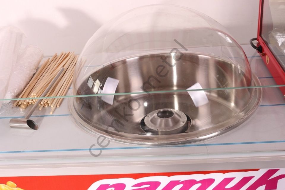 Popcorn Pamuk Şeker ve Bardakta Mısır Arabası 65x180 (Model Marmaris)