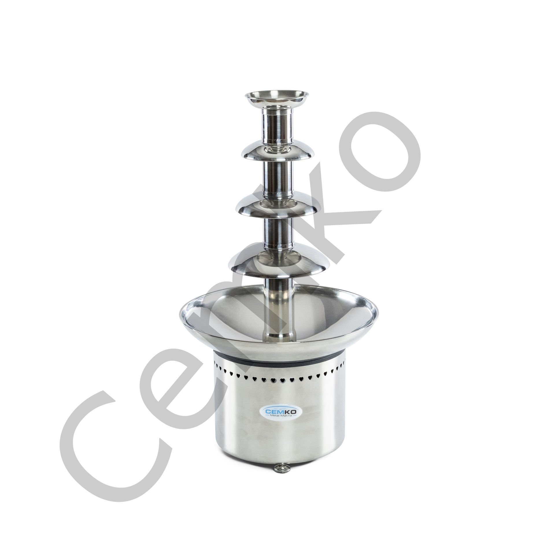 Çikolata Şelalesi Makinesi 4 Katlı 5 Kg Çikolata Kapasiteli (Model Güngören)