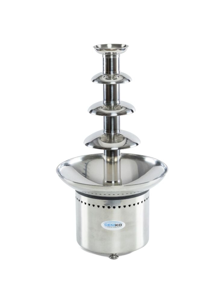 Çikolata Şelalesi Makinesi 4 Katlı 5 Kg Çikolata Kapasiteli (Model Güngören)