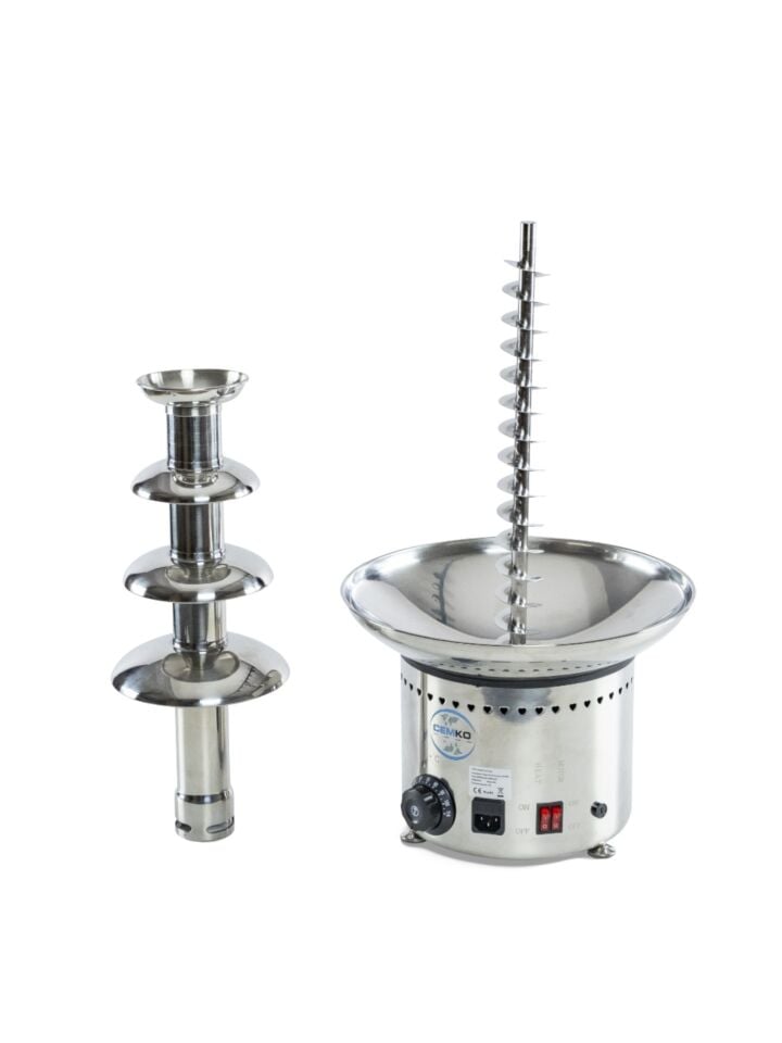 Çikolata Şelalesi Makinesi 4 Katlı 5 Kg Çikolata Kapasiteli (Model Güngören)