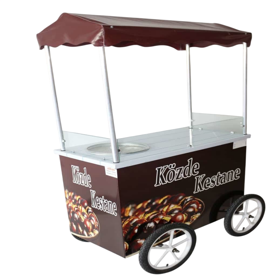 Seyyar Közde Kestane Tezgahı (Model Burdur)