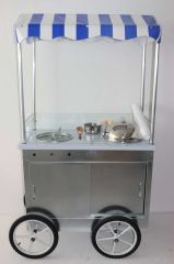 Tekerlekli Bardakta Mısır ve Közde Kestane Arabası (Model Çankırı)