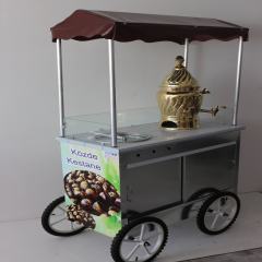 Tekerlekli Közde Kestane ve Sahlep Tezgahı (Model Diyarbakır)