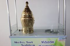 Tekerlekli Közde Kestane ve Sahlep Tezgahı (Model Diyarbakır)