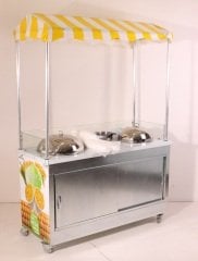 Koçan Mısır ve Bardakta Mısır Arabası (Model Hakkari) 60x120