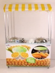 Koçan Mısır ve Bardakta Mısır Arabası (Model Hakkari) 60x120