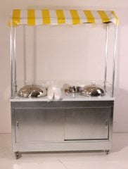 Koçan Mısır ve Bardakta Mısır Arabası (Model Hakkari) 60x120