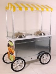 Çift Kazanlı Koçan Mısır Arabası (Model ısparta) 60x120