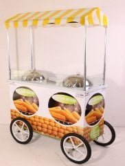 Çift Kazanlı Koçan Mısır Arabası (Model ısparta) 60x120