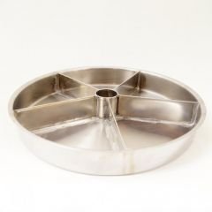 Osmanlı Macunu Tepsisi Paslanmaz (Model Mersin)