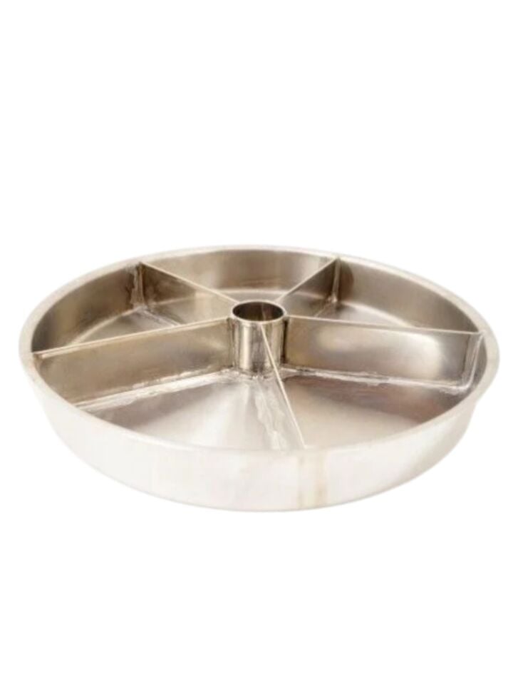 Osmanlı Macunu Tepsisi Paslanmaz (Model Mersin)