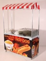 Hotdog Sosisli ve Bardakta Mısır Arabası (Model Kırşehir)
