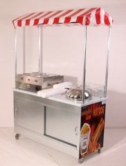 Hotdog Sosisli ve Bardakta Mısır Arabası (Model Kırşehir)