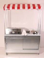 Hotdog Sosisli ve Bardakta Mısır Arabası (Model Kırşehir)