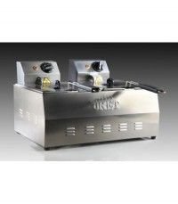 Sanayi Tipi Büyük Fritöz 5+5 Litre MODEL FERİZLİ