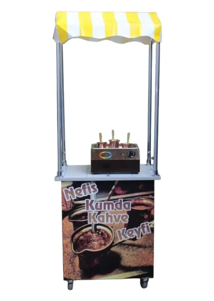 Kumda Kahve Arabası 50X70 (MODEL BAŞAKŞEHİR)