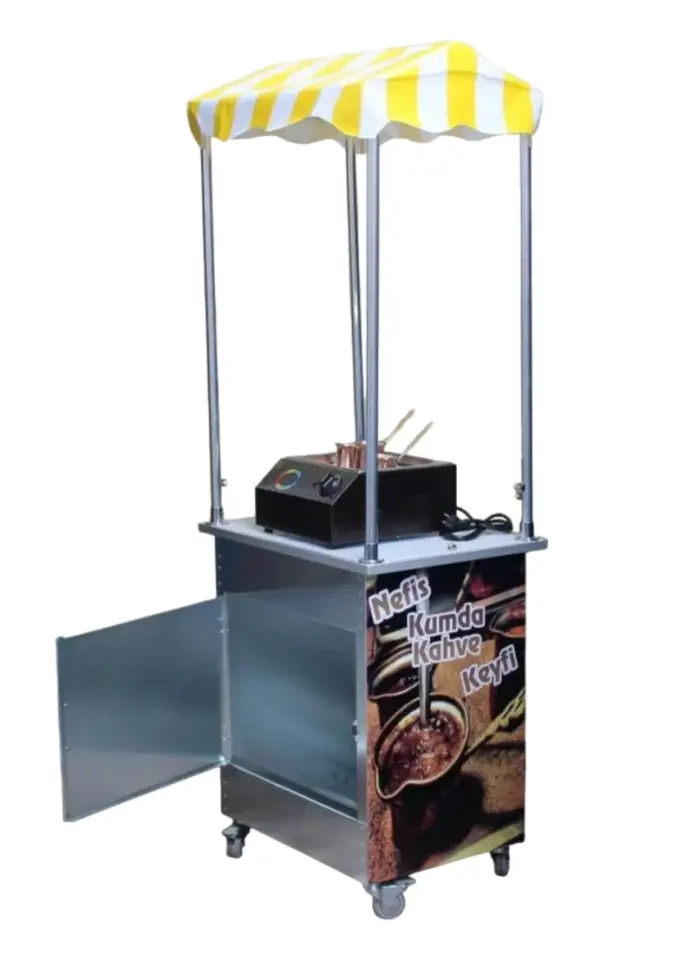 Kumda Kahve Arabası 50X70 (MODEL BAŞAKŞEHİR)