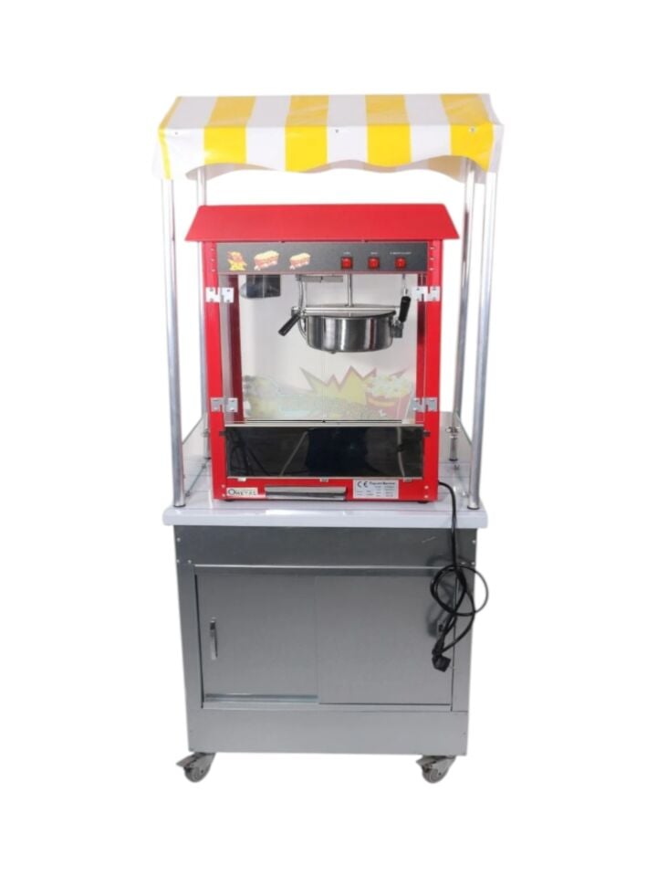 Popcorn (Patlamış Mısır) Arabası (Model Ürgüp) 50X70