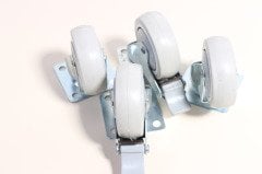 Seyyar Tezgah Sarhoş ve Kilitlenebilir Tekerlek Seti