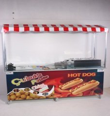 Çubukta Patates ve Hotdog Arabası (Model Dalyan) 65x180