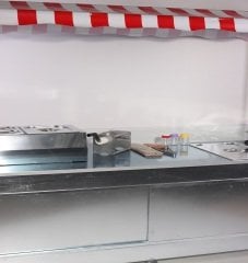 Çubukta Patates ve Hotdog Arabası (Model Dalyan) 65x180