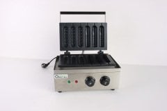 6 Gözlü Çubukta Waffle Makinesi Model Menemen