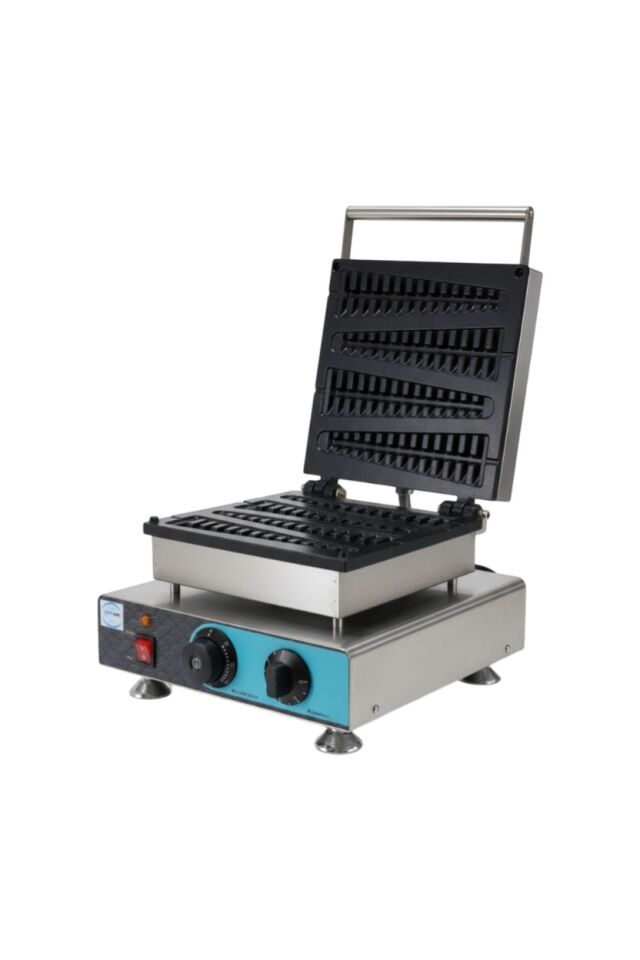 4 lü Çubuklu Çubukta Waffle Makinesi Çam (Model Havran)