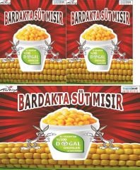 Mısır Arabası Reklamı 60x100 Model Kırmızı