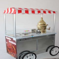 Sahlep ve Çubukta Patates Arabası (Model Karaman)