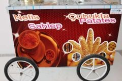 Sahlep ve Çubukta Patates Arabası (Model Karaman)