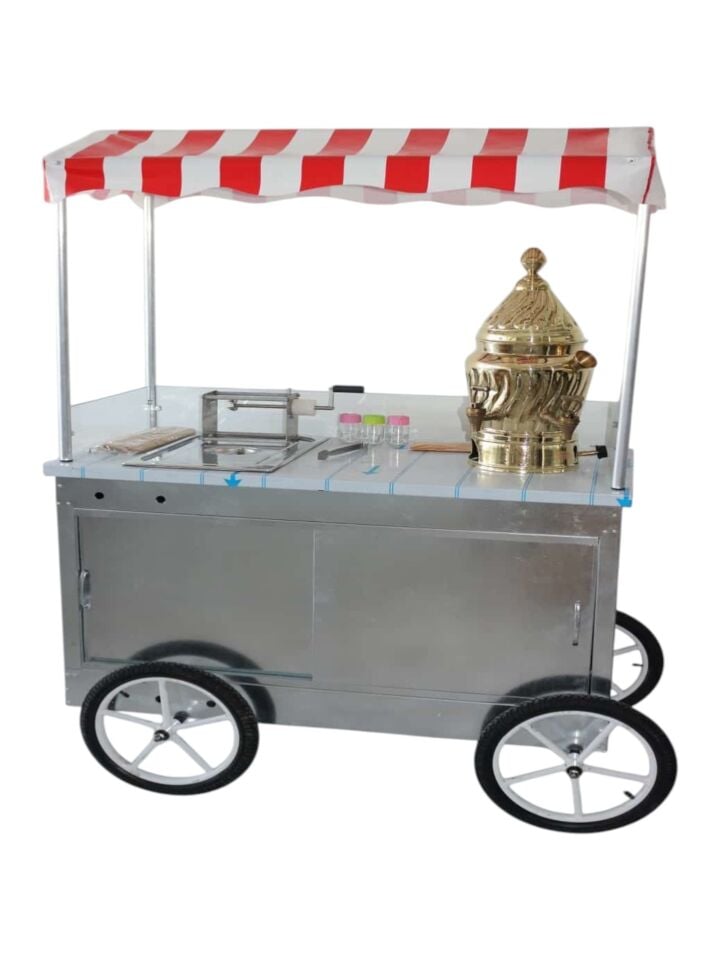 Sahlep ve Çubukta Patates Arabası (Model Karaman)