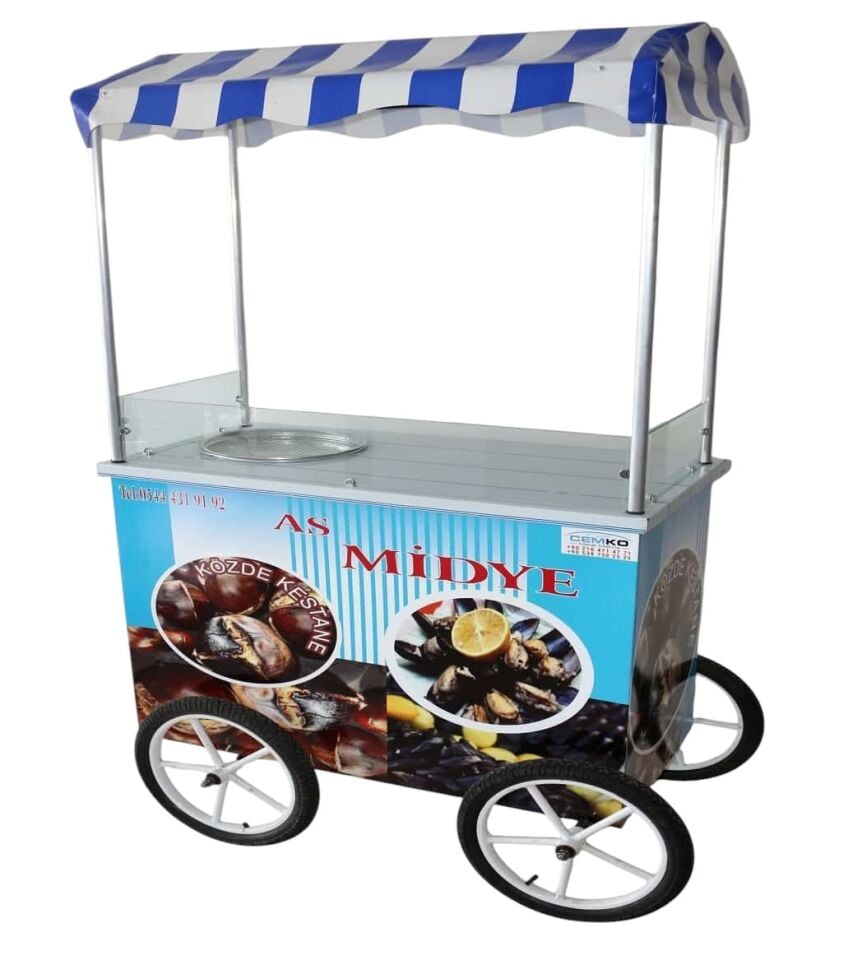 Midye ve Közde Kestane Arabası (Model BALÇOVA)