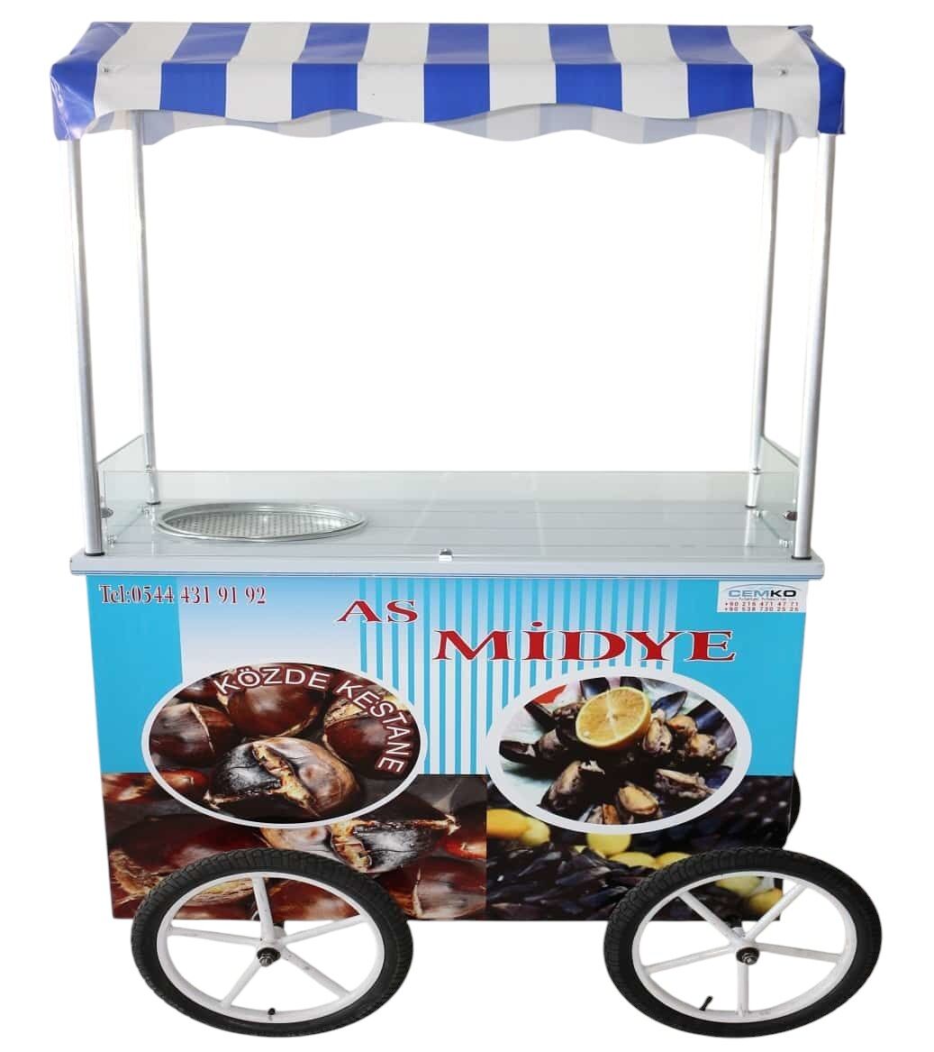 Midye ve Közde Kestane Arabası (Model BALÇOVA)