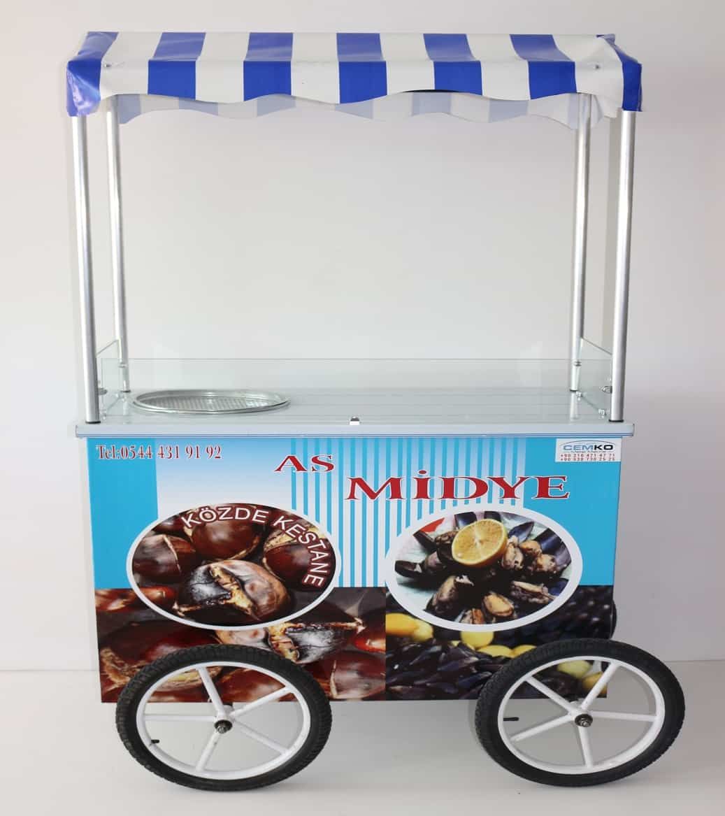 Midye ve Közde Kestane Arabası (Model BALÇOVA)