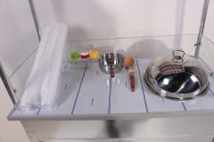 Seyyar Tüplü Mısır Arabası (Model Ödemiş) 60x100