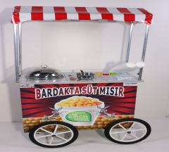 Seyyar Tüplü Mısır Arabası (Model Ödemiş) 60x100