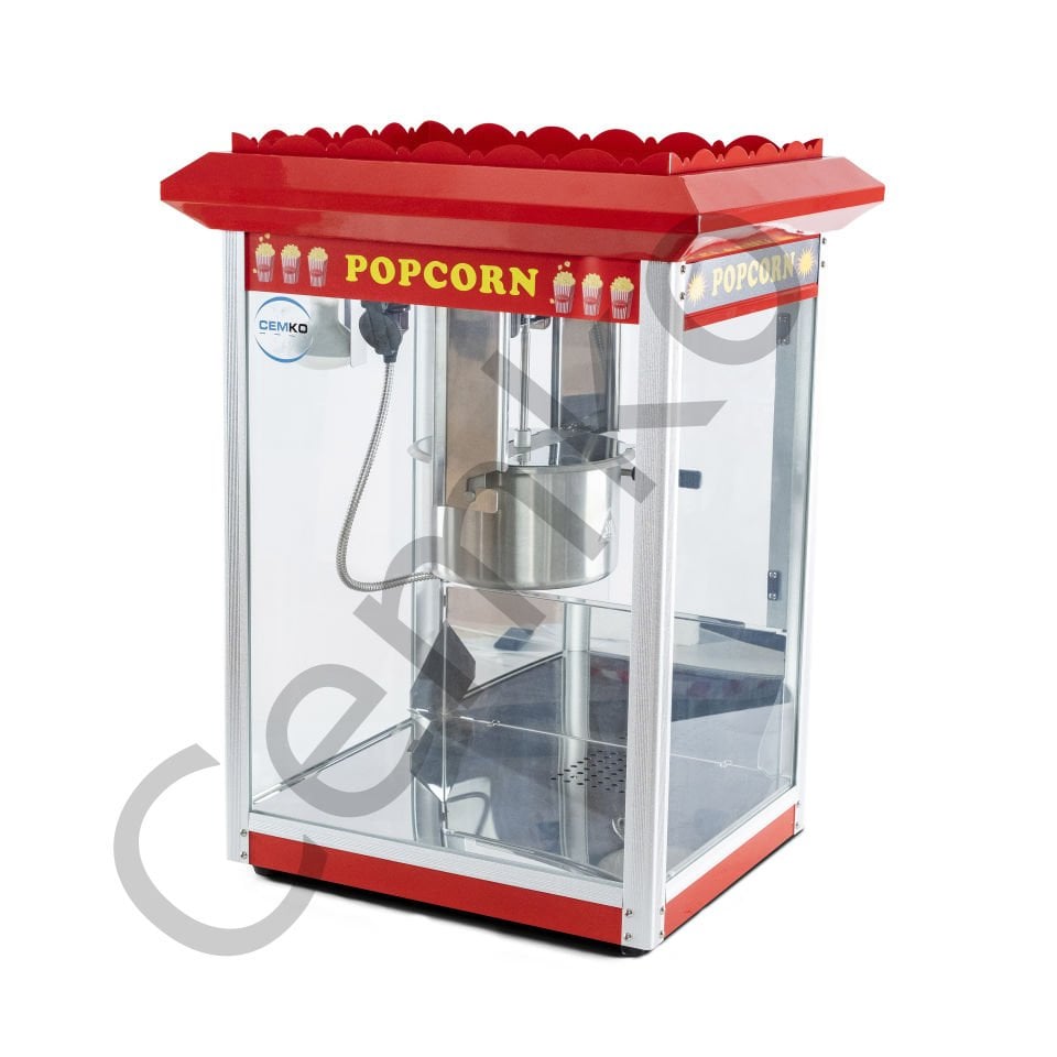 Popcorn Mısır Patlatma Makinası 6 Kilo Kapasiteli (Model İvrindi)