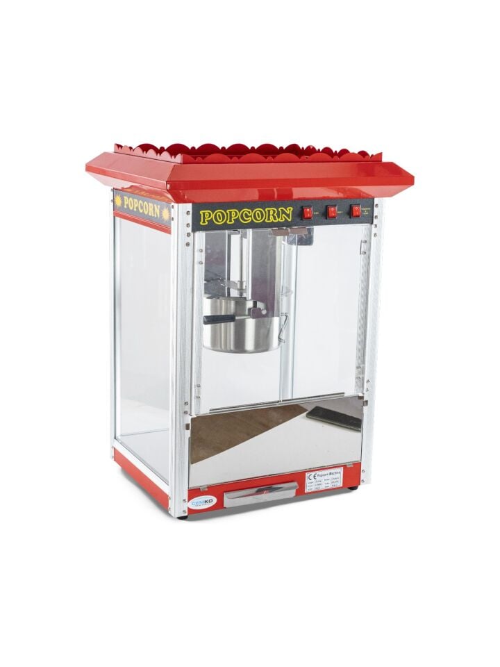 Popcorn Mısır Patlatma Makinası 6 Kilo Kapasiteli (Model İvrindi)