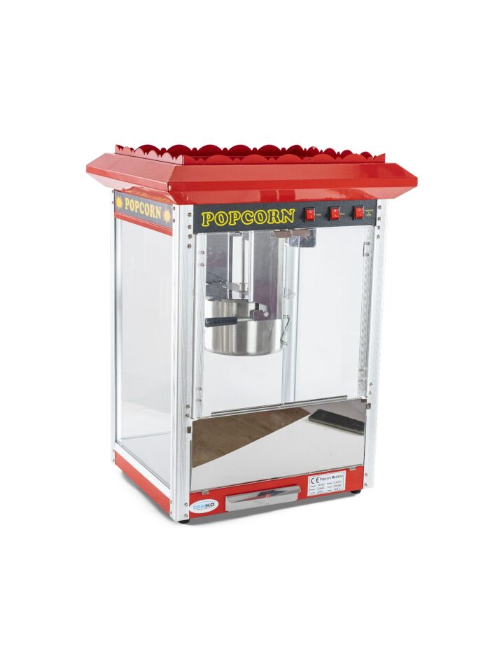 Popcorn Mısır Patlatma Makinası 6 Kilo Kapasiteli (Model İvrindi)