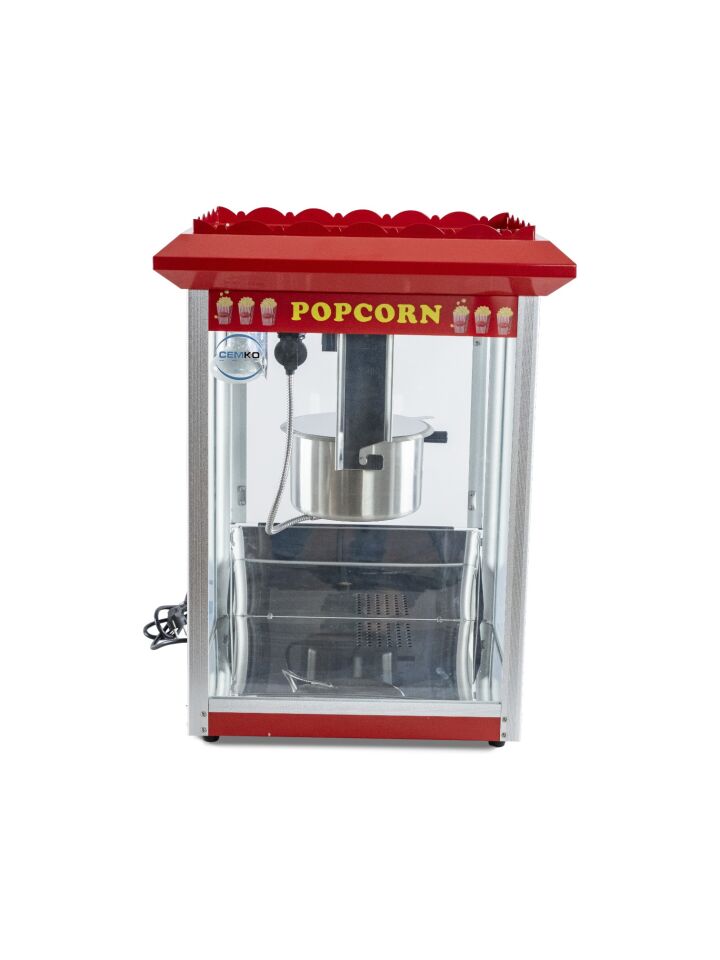 Popcorn Mısır Patlatma Makinası 6 Kilo Kapasiteli (Model İvrindi)