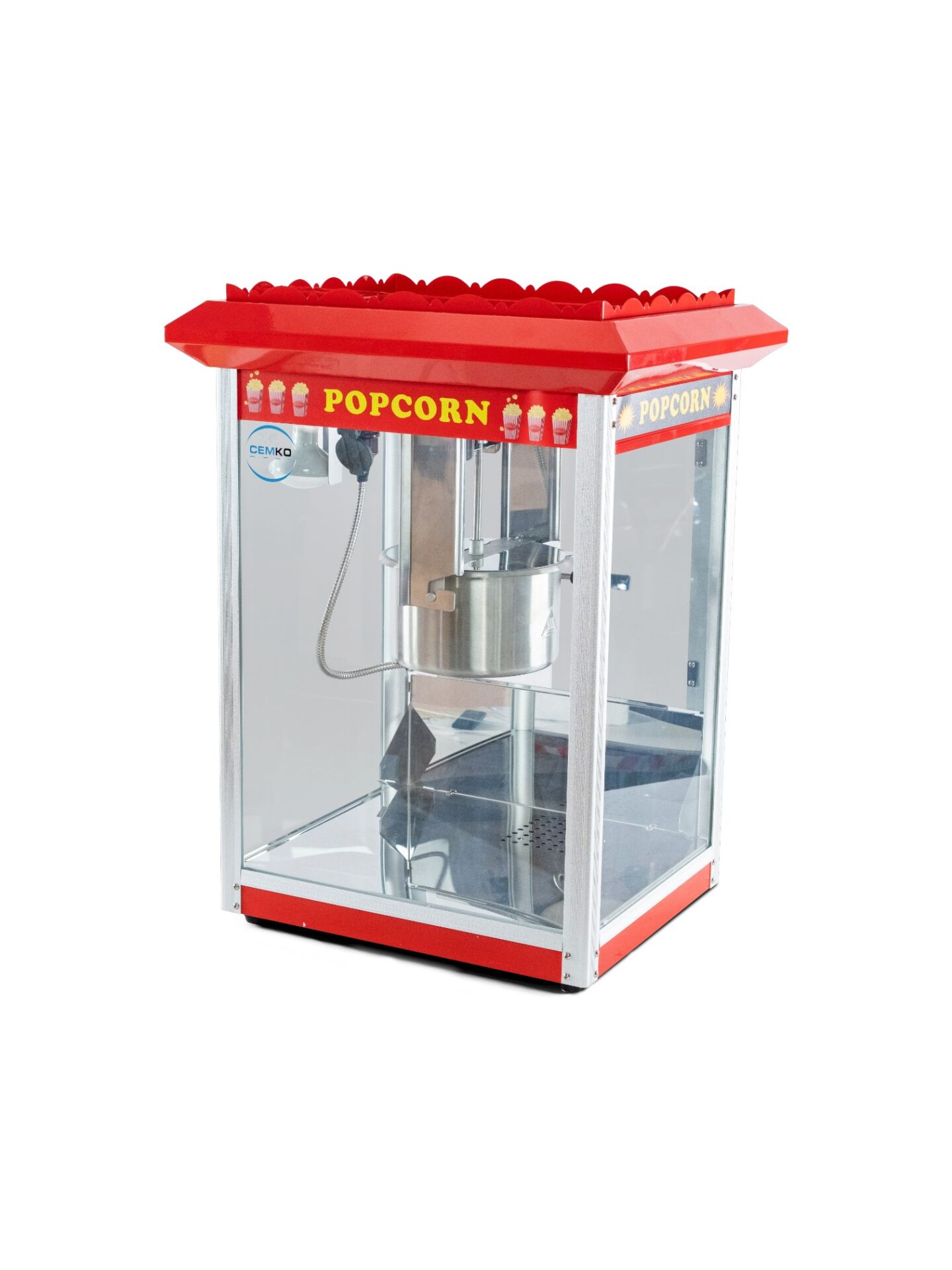 Popcorn Mısır Patlatma Makinası 6 Kilo Kapasiteli (Model İvrindi)