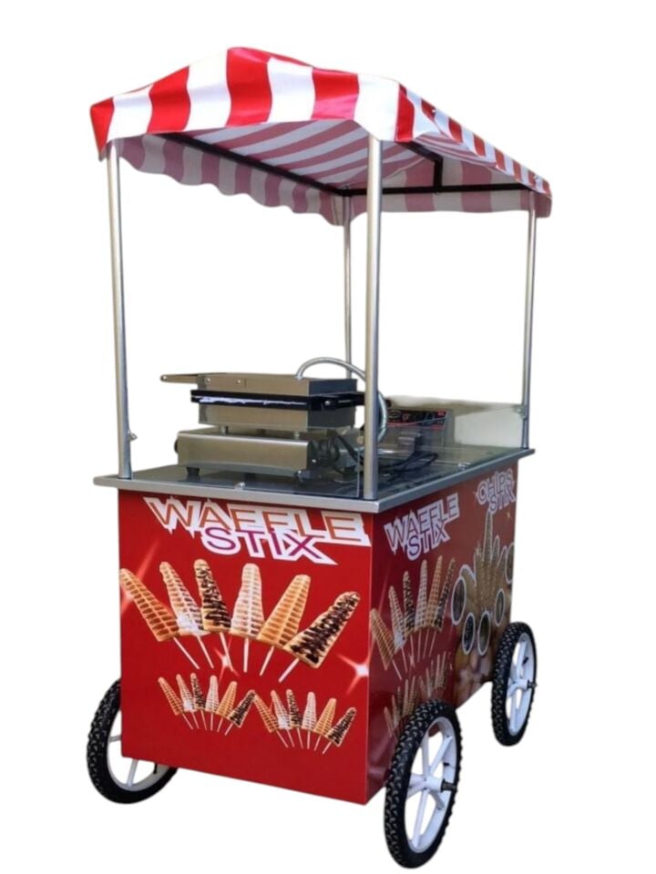 Çubukta Patates ve Çubukta Waffle Arabası (Model Sivas) 60x120